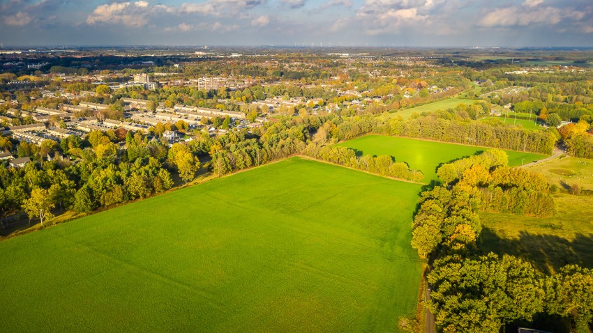 Voedselbos Vierhoeven Luchtfoto_Koen Mol Fotografie