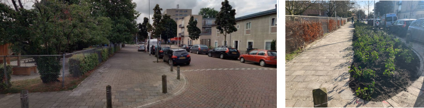 Stoep voor en na