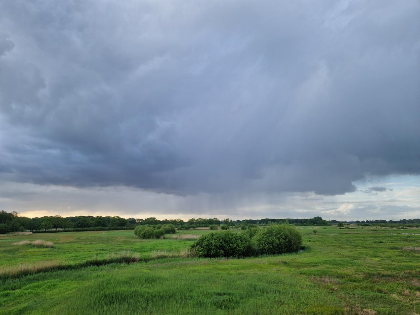 Wolk met bui