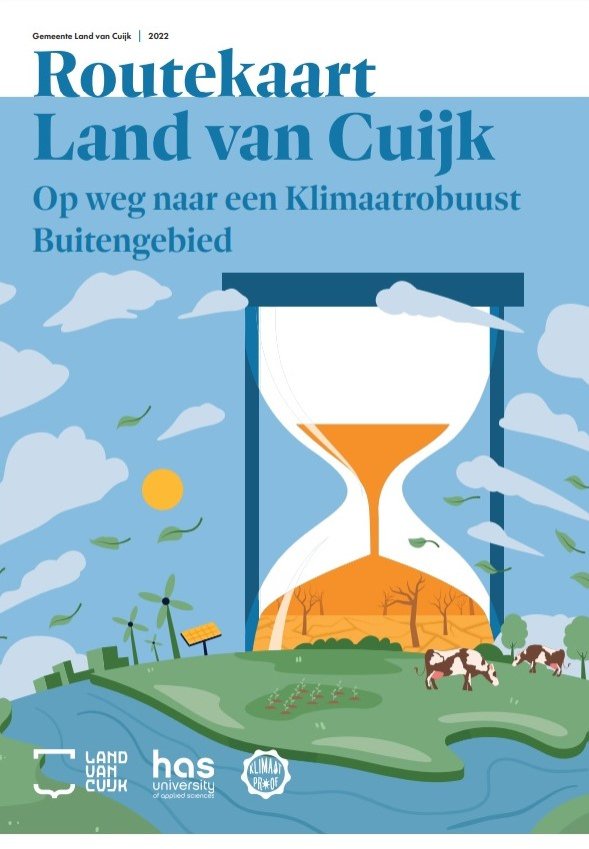 Printscreen Routekaart Land van Cuijk