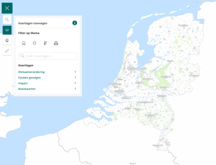 Vernieuwe Klimaateffectatlas