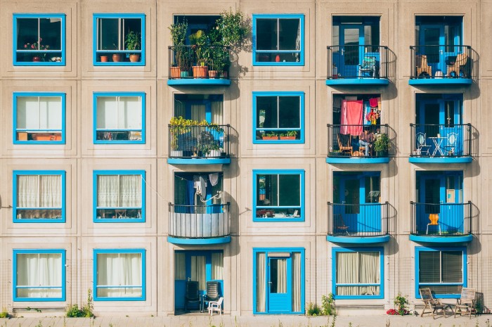 Appartementen met balkon